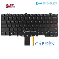 Bàn phím laptop Dell Latitude 5280 5288 5289 7280 7290 7380 7390 E5280 E5288 E5289 E7280 E7290 E7380