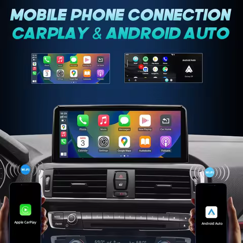 CarPlay Screen For BMW 1 2 3 4 Series F20 F21 F30 F31 F32 F33 F34 Car Multimedia Player Wireless Car