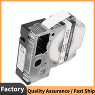 5 Pack Replace -4WBN LC-4WBN9(SS12KW) Label Tapes for  LabelWorks LW300 LW400 LW500 LW700 Black On W
