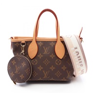 【二手】LOUIS VUITTONNeverfull BB Monogram 米色兩用手提包 M46705 米色 PVC 塗佈帆布皮革 Neverfull BB