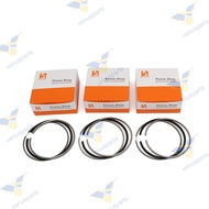 D722 Piston Rings Set 3 Cylinders For Kubota 67*2+2+2.8 & 67*1.5HK+1.5+3 67mm STD Engine Overhaul Re