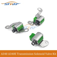 STPAT A340 A340E A340F AW4 Transmission Solenoid Valve Kit 85420-22080 35250-50030 85420-30110 For T