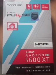 Sapphire Pulse RX5600XT RX 5600 XT Sapphire OC - 6GB VRAM