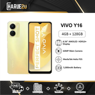 Vivo Y16 Smartphone (4GB RAM+128GB ROM) | Original Vivo Malaysia