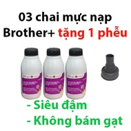TẶNG 01 PHỂU ĐỔ MỰC mua 03chai Mực Nạp Brother Siêu Nét TN2385-TN2280-TN1010-TN3448- TN B022 (HL2130