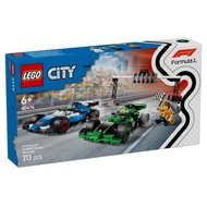 Lego City 60474 F1 Grid with VCARB & Sauber Race Cars