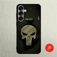 Case SAMSUNG A57 A56 A37 A36 A50 A50 A51 A52 A53 A54 A55 Rubber Softcase Punisher Army