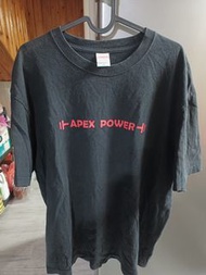 二手 健身運動品牌apex power 經典短袖t恤 黑色XL號 喜歡歡迎詢問喔
