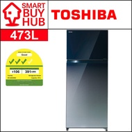 TOSHIBA GR-AG52SDZ 473L 2-Door FRIDGE (3 Ticks)