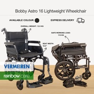 [SG STOCK] Rainbow Care's Bobby Astro 16 Lightweight Wheelchair