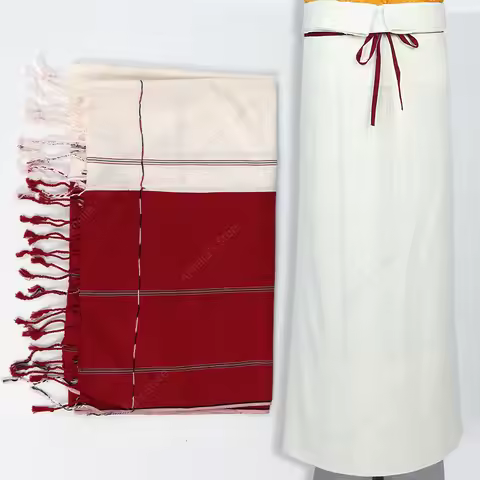 Authentic Tibetan Buddhist Lama Yogi Robe Set with Shawl Traditional Monk Outfit Men Women Meditatio