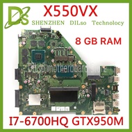 KEFU X550VX Motherboard For ASUS X550VX X550VQ FZ50VX FH590