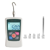 แบบพกพา Push Pull Gauge 500N ดิจิตอลมือถือปิดอัตโนมัติ Backlit หน้าจอ Force Gauge เครื่องวัดความตึงเ