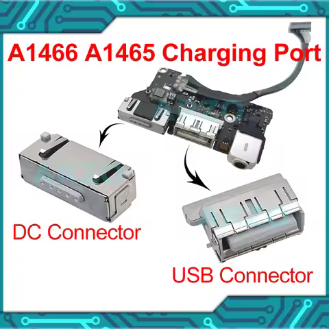 Original DC Power Jack Socket Charging Port USB Connector For MacBook Air 11" 13" A1465 A1466 DC Pow