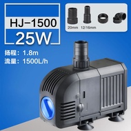 220-240V 500-3000L/H Ultra-Quiet Submersible Water Fountain Pump Filter Turtle Fish Pond Aquarium Wa
