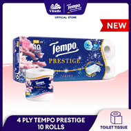 Tempo Prestige Toilet Tissue 4ply Sakura Limited Edition (10 Rolls)