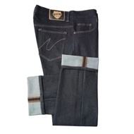 SHELVEDGE BLUE INDIGO JEANS 14 OZ