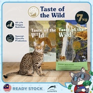 ALPHAPETS PETS TOTW Taste Of The Wild Rocky Mountain Canyon River 7kg Cat Dry Food Makanan Kucing Ca