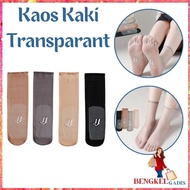 MATA BG Stocking Socks with Anti-Slip Gel Slip Korean Fashion Socks Unisex Above the Ankle Ankle Ank