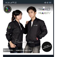 Transcorp transtv trans 7 studio bomber jacket