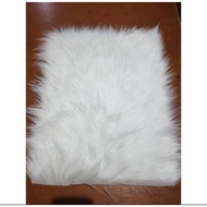 SOFT LONG FUR TABLECLOTH/PHOTO MAT Alas Meja Table Cloth Table Runner