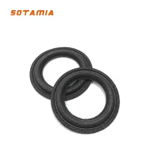 SOTAMIA 2Pcs 1 Inch Speaker Foam Folding Ring Speakers Repair Accessories DIY Harman Laptop JBL Spea