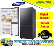 Samsung 458L Digital Inverter Refrigerator RB45DG600EB1ME - Bottom Freezer Fridge - Peti Sejuk