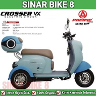 PROMO TERBATAS Sepeda Motor Listrik PACIFIC CROSSER VX Electric E Bike Roda Tiga