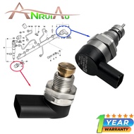 Fuel Pressure Regulator and Fuel Pressure Sensor 0281002497 For BMW 5 Series 520D 525D 525XD E60 E61