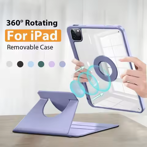 For iPad 11th 11 A16 Magnetic Case iPad 7th 8th 9th 10.2 Gen Funda ipad Air 11 M4 4th 5th 10th 10.9 