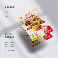 Print/ Brochures Print Flyer/ Brochures 1 Side/ Art Paper A4 Size/ A5/ A6