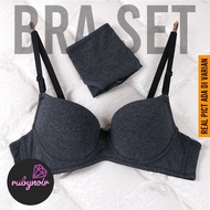 BRA / BH SET + CD Rubynoir RBS021 cup 34A-38A wire