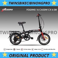 Sepeda Lipat 16 20 inc Cassini Rem Dics CX 06