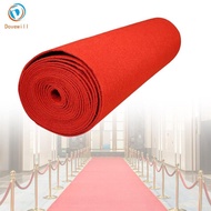 [Dovewill] Red Carpet Aisle Runner Walkway Red Carpet 3ft Wide 66ft Long Wedding Aisle Runner for En