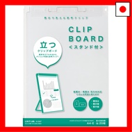 LIHIT LAB Clipboard with Stand A4 Clear A5167-1