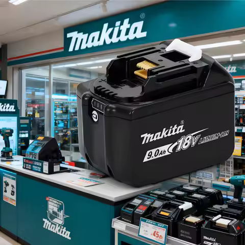 Genuine Makita 18V 9Ah 6Ah 5Ah Rechargeable Battery for Makita Power Tools Li-ion Replacement 18v Ba