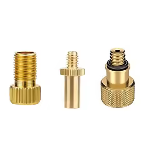 3pcs Wheel Tire Transfer Valve Adapter Kit Bike Value Converter Presta To Schrader Bike Tire SV/DV/A