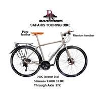 fast delivery DARKROCK DR Safaris 700C touring bikes Titanium Alloy light weight DEORE T610 T6000  3