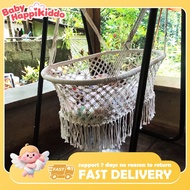 Baby Happikiddo Duyan for Baby With Stand 0-1 Year Long Handle Foldable Cradle Baby Crib