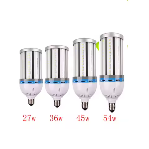 1pc E27 E40 LED Corn Light 27w 36w 45w 54w 3000K Nature White 4000k 6000k Street Lamp Courtyard Ener