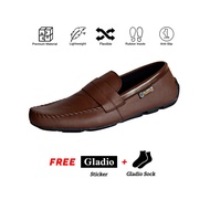 Sepatu Pria Gladio slip on kulit - Gladio RK