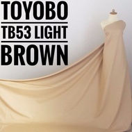 KATUN Toyobo TB53 Light Brown Cotton Fabric (0.5M)