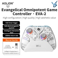 Aolion K10 Gaming Controller With Charging Dock RGB Wireless Gamepad Hall Effect Joystick Trigger co