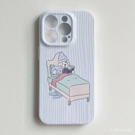 Phone Phone Case Hard Case Fun Reading Dog Repair Suitable for Samsung S22 S23 S24 PLUS A34 A54 5G A