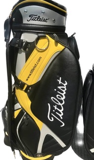 Golf bag 9”⛳️ ถุงกอล์ฟ Titleist วัสดุเป็นหนัง PVC แข็งแรง สวยงาม