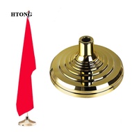 [Htong] Floor Stand Base for Indoor Flagpole Indoor Flag Pole Holder Fits 1.3'' 1.1'' 0.9'' Diameter