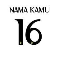 Small Logo For Jersey Nameset Name Number Back Patch 016