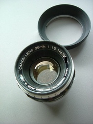 Canon 35mm f1.5 LTM L39 Leica 連動準確 日本聖光