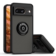For Google Pixel 8 / Pixel 8 Pro Armor Shockproof Case Ring Stand Protection Back Cover