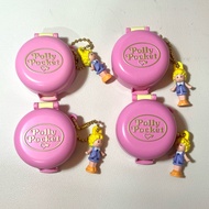 GANTUNGAN Polly pocket gashapon keychain pink trinket trinkets gotochi vintage various trinket origi